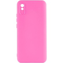 Чехол Silicone Cover Lakshmi Full Camera (AAA) для Xiaomi Redmi 9A – Розовый