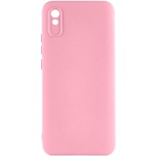 Чехол Silicone Cover Lakshmi Full Camera (AAA) для Xiaomi Redmi 9A – Розовый