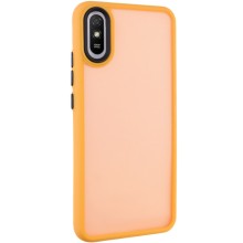 Чехол TPU+PC Lyon Frosted для Xiaomi Redmi 9A – Orange