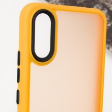 Чехол TPU+PC Lyon Frosted для Xiaomi Redmi 9A – Orange