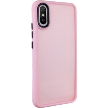 Чехол TPU+PC Lyon Frosted для Xiaomi Redmi 9A – Pink