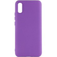 Чехол Silicone Cover Lakshmi (AA) для Xiaomi Redmi 9A (Фиолетовый)