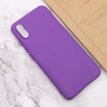 Чехол Silicone Cover Lakshmi (AA) для Xiaomi Redmi 9A – Фиолетовый