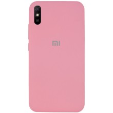 Чохол Silicone Cover Full Protective (AA) для Xiaomi Redmi 9A – Рожевий