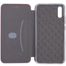 Кожаный чехол-книжка Classy для Xiaomi Redmi 9A – Бордовый