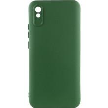 Чохол Silicone Cover Lakshmi Full Camera (AAA) для Xiaomi Redmi 9A – Зелений