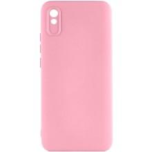 Чохол Silicone Cover Lakshmi Full Camera (AAA) для Xiaomi Redmi 9A – Рожевий