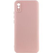 Чохол Silicone Cover Lakshmi Full Camera (AAA) для Xiaomi Redmi 9A – Рожевий