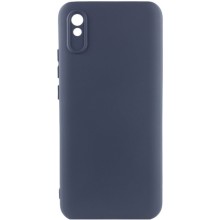 Чохол Silicone Cover Lakshmi Full Camera (AAA) для Xiaomi Redmi 9A (Сірий)