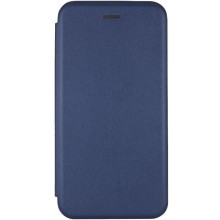 Кожаный чехол-книжка Classy для Xiaomi Redmi 9A – Темно-синий