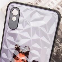 TPU+PC чохол Prisma Ladies для Xiaomi Redmi 9A – Bla111111ck in White