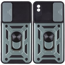 Ударостійкий чохол Camshield Serge Ring для Xiaomi Redmi 9A (Зелений)