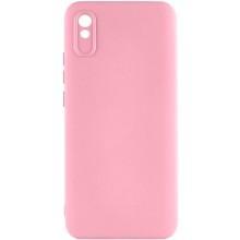 Чохол Silicone Cover Lakshmi Full Camera (AAA) для Xiaomi Redmi 9A – Рожевий