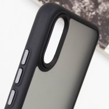 Чехол TPU+PC Lyon Frosted для Xiaomi Redmi 9A – Черный