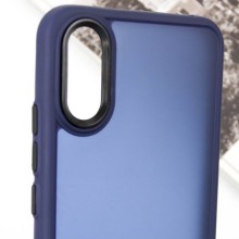 Чехол TPU+PC Lyon Frosted для Xiaomi Redmi 9A – Темно-синий