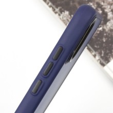 Чехол TPU+PC Lyon Frosted для Xiaomi Redmi 9A – Темно-синий
