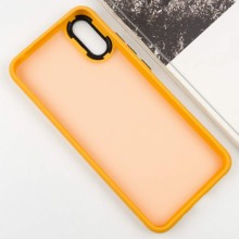 Чехол TPU+PC Lyon Frosted для Xiaomi Redmi 9A – Оранжевый
