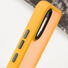 Чехол TPU+PC Lyon Frosted для Xiaomi Redmi 9A – Оранжевый