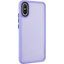 Чехол TPU+PC Lyon Frosted для Xiaomi Redmi 9A – Фиолетовый