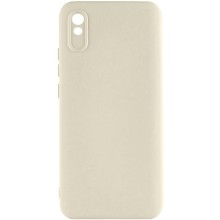 Чохол TPU GETMAN Liquid Silk Full Camera для Xiaomi Redmi 9A – Пісочний