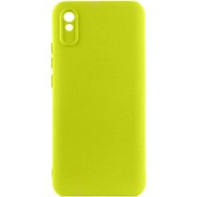 Чохол TPU GETMAN Liquid Silk Full Camera для Xiaomi Redmi 9A – Жовтий