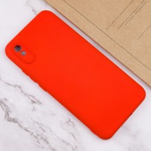 Чохол TPU GETMAN Liquid Silk Full Camera для Xiaomi Redmi 9A – Червоний