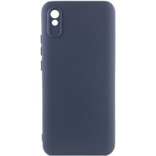 Чохол TPU GETMAN Liquid Silk Full Camera для Xiaomi Redmi 9A – Синій