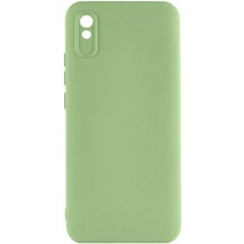 Чохол TPU GETMAN Liquid Silk Full Camera для Xiaomi Redmi 9A – Зелений