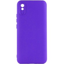 Чохол TPU GETMAN Liquid Silk Full Camera для Xiaomi Redmi 9A – Синій