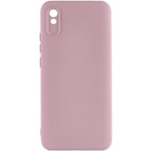 Чохол TPU GETMAN Liquid Silk Full Camera для Xiaomi Redmi 9A – Рожевий