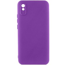 Чохол TPU GETMAN Liquid Silk Full Camera для Xiaomi Redmi 9A – Фіолетовий