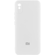 Чехол Silicone Cover Lakshmi Full Camera (AAA) with Logo для Xiaomi Redmi 9A (Белый)