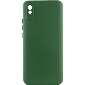 Чехол Silicone Cover Ummi Lakshmi Full Camera (AA) для Xiaomi Redmi 9A – Зеленый