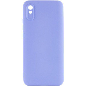 Чехол Silicone Cover Ummi Lakshmi Full Camera (AA) для Xiaomi Redmi 9A – Сиреневый