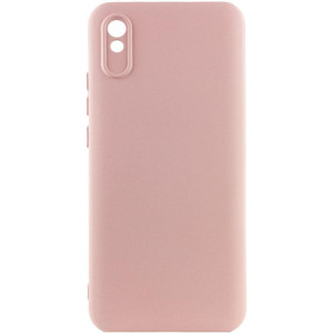 Чохол Silicone Cover Ummi Lakshmi Full Camera (AA) для Xiaomi Redmi 9A – Рожевий