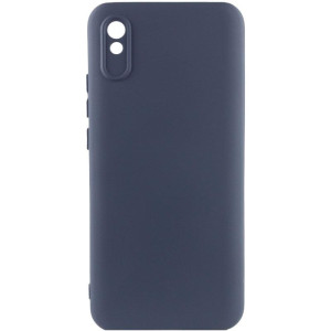 Чохол Silicone Cover Ummi Lakshmi Full Camera (AA) для Xiaomi Redmi 9A – Синій