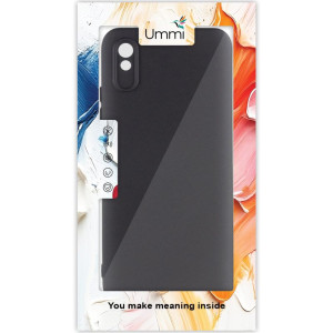 Чохол Silicone Cover Ummi Lakshmi Full Camera (AA) для Xiaomi Redmi 9A – Чорний