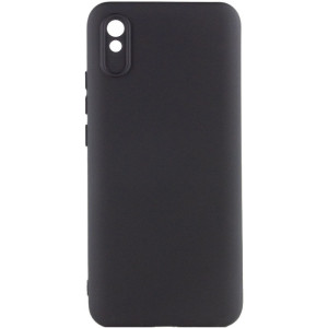 Чехол Silicone Cover Lakshmi Full Camera (AAA) для Xiaomi Redmi 9A (Черный)