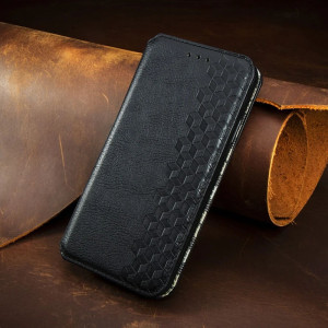Шкіряний чохол-книжка GETMAN Cubic (PU) для Xiaomi Redmi 9A – Чорний