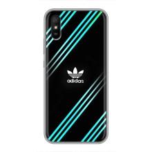 Чохли Адидас для Xiaomi Redmi 9A (AlphaPrint) (Адідас з полосами)