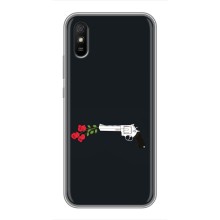 Чехлы (ART) Цветы на Xiaomi Redmi 9A (VPrint) (Неожиданные цветы)