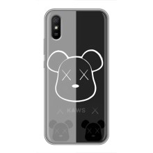 Чехлы для Xiaomi Redmi 9A - Bearbrick Louis Vuitton (PREMIUMPrint) (БеарБрик глаза)