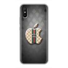 Чохли  GUCCI для Сяомі Редмі 9А (AlphaPrint) (Apple gucci)
