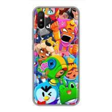 Чехлы Brawl Stars для Xiaomi Redmi 9A (AlphaPrint) – Герои Бравл Старс