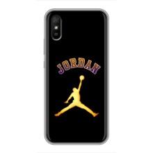 Чехлы для Xiaomi Redmi 9A - с картинкой JORDAN (AlphaPrint) – Jordan Gold