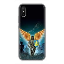 Чехлы с картинкой ЗСУ для Xiaomi Redmi 9A (AlphaPrint) – Солдат ЗСУ