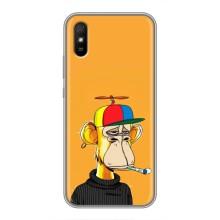 Чехлы с Обезьянами NFT для Xiaomi Redmi 9A (AlphaPrint) (Скучающая Обезьяна NFT)