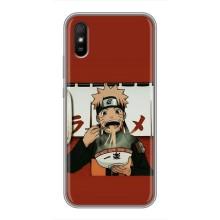 Чехлы с тематикой АНИМЕ для Редми 9А (VPrint) – Наруто с лапшой