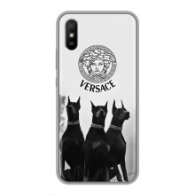 Чехлы VERSACE для Редми 9А (PREMIUMPrint) – Доберман Версаче