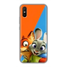 Чехлы ЗВЕРОПОЛИС для Xiaomi Redmi 9A (Ник и Хопс)